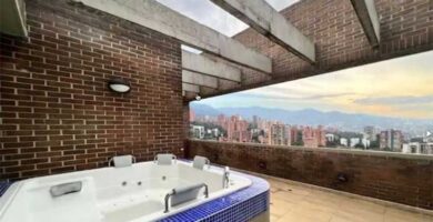 Penthouse with 360-degree view of Medellin